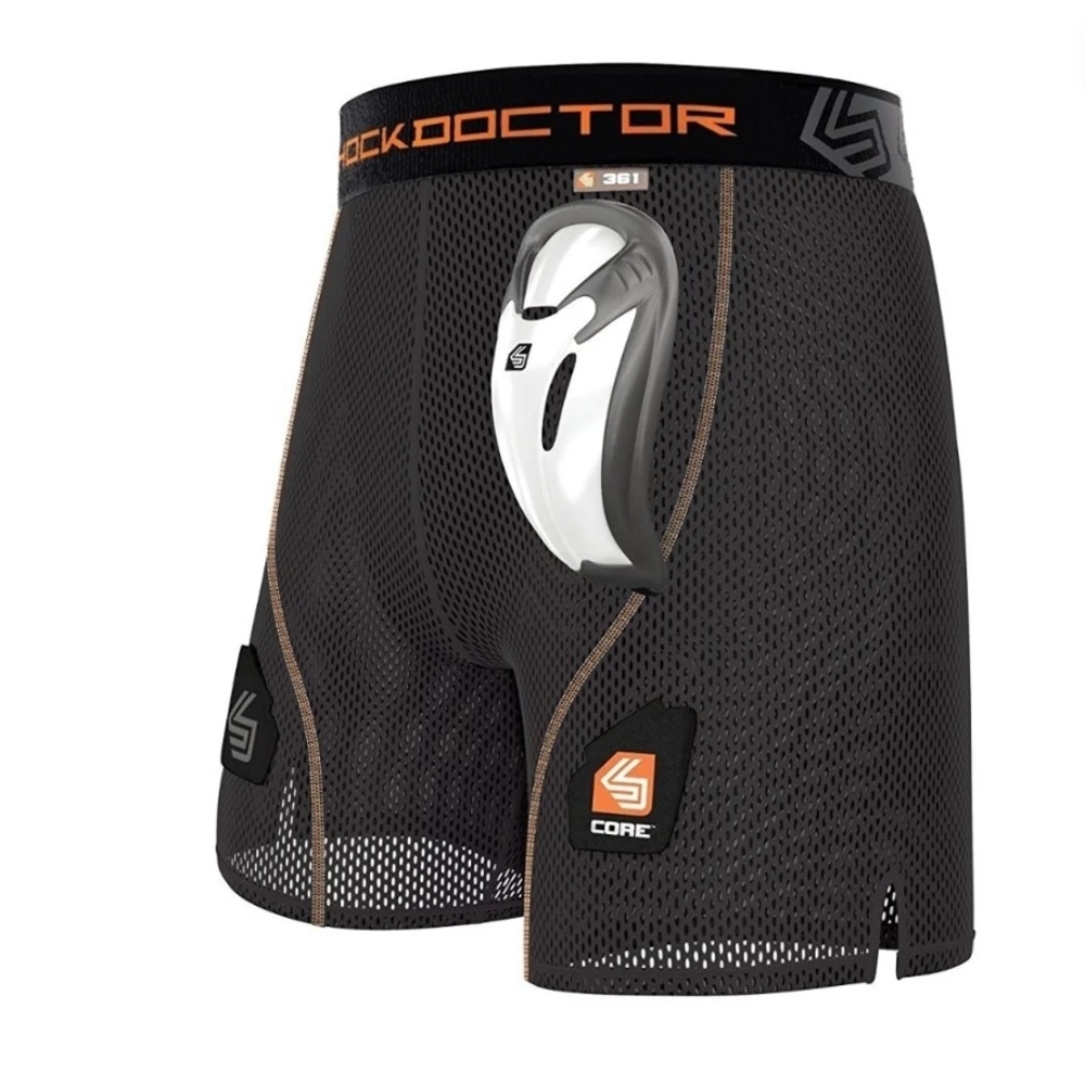 NWT Shock Doctor core loose hockey, short w/ Bioflex cup Size: Boys Large